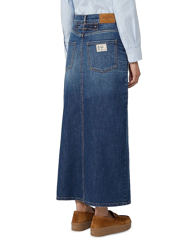 Denim 5 Pocket Skirt