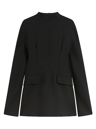 Short Dress with Contoured Sides Klepsydra Capsule