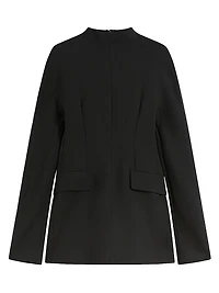 Short Dress with Contoured Sides Klepsydra Capsule