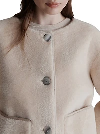 Short Jacket with Scarf Detail