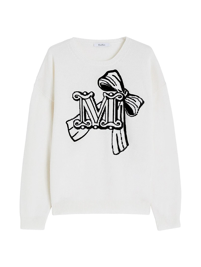 Jacquard Wool and Cashmere Sweater