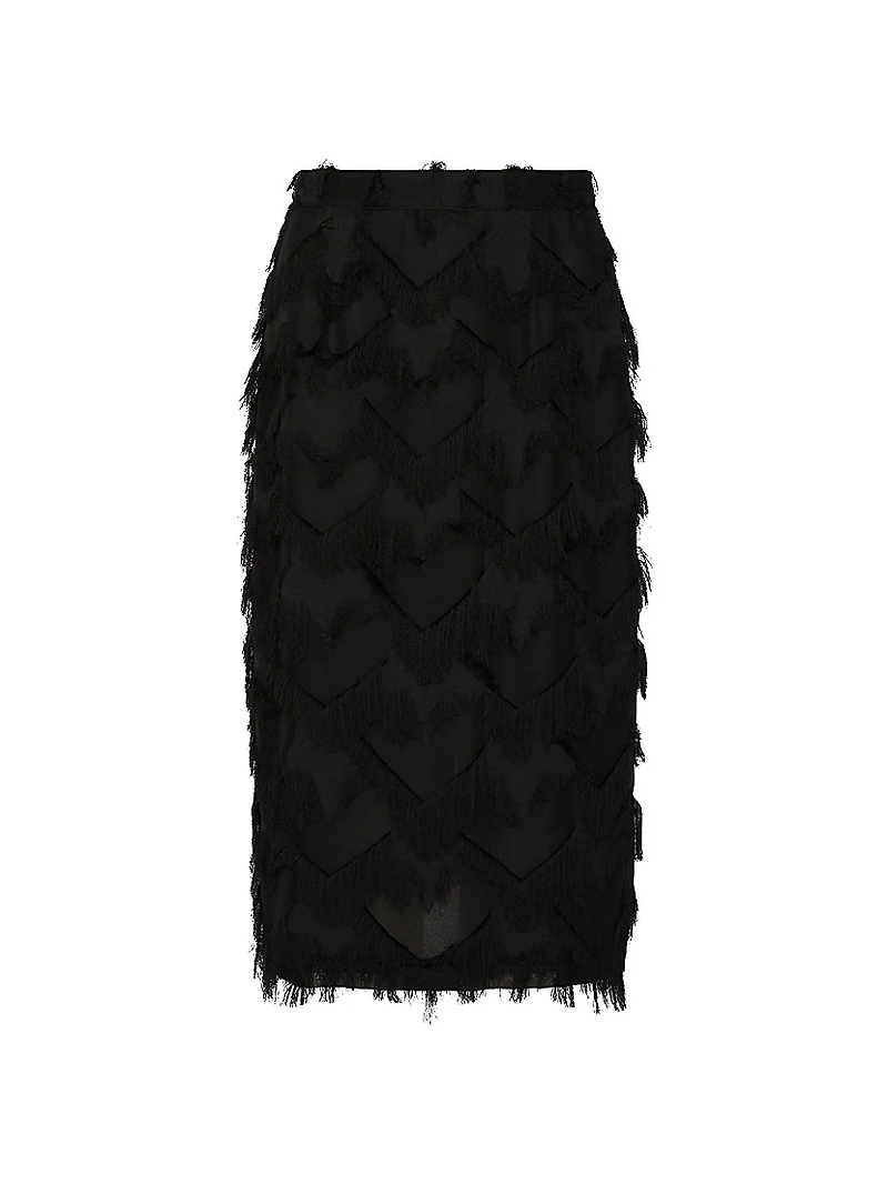 Fil Coupé Detail Skirt