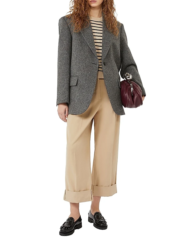 Oversized Wool Blazer