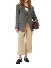 Oversized Wool Blazer