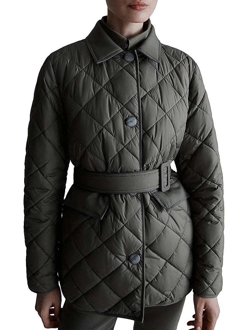 Padded and Quilted Jacket