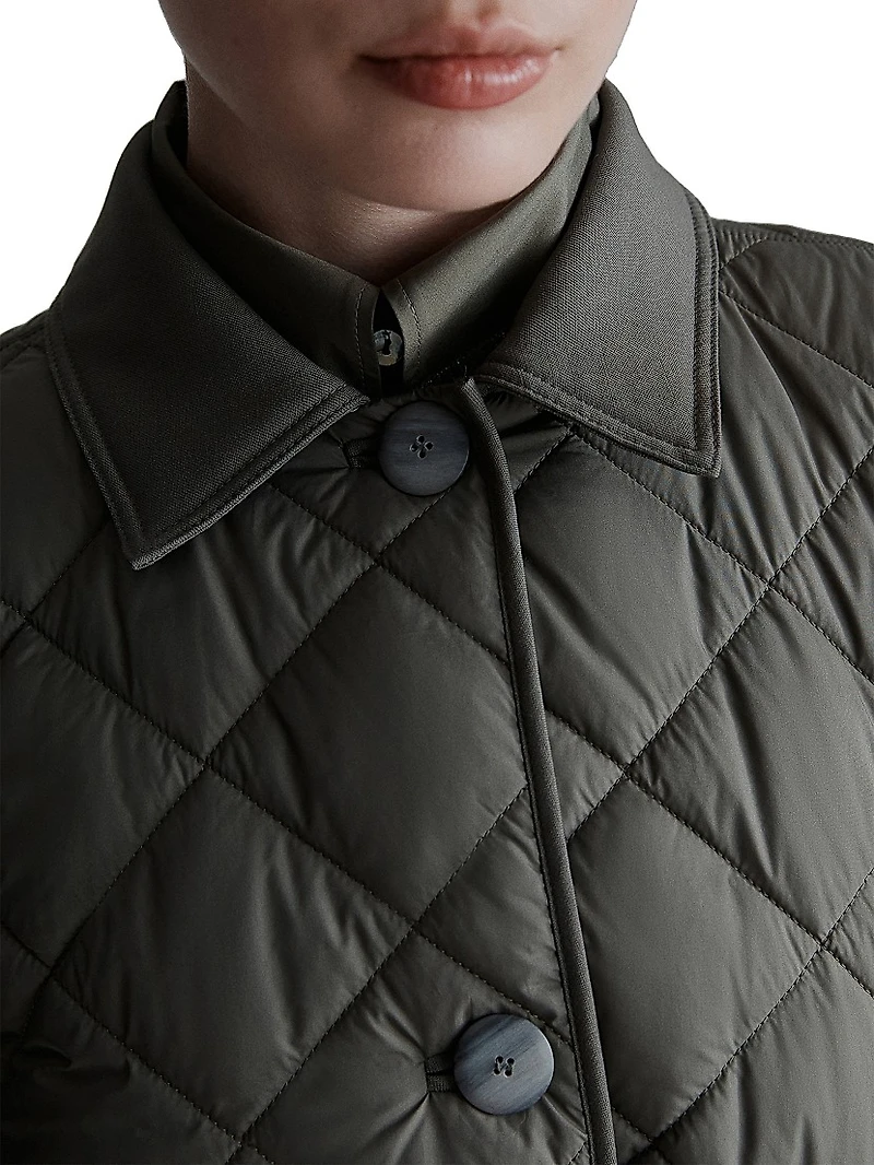 Padded and Quilted Jacket