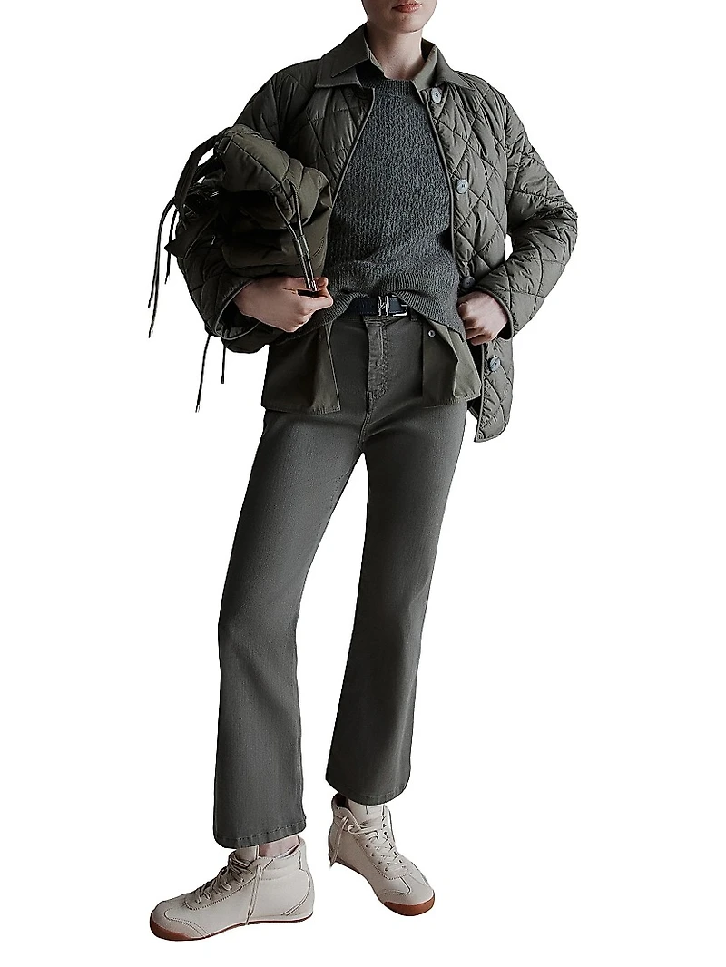 Padded and Quilted Jacket