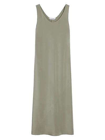 Crepe De Chine Dress
