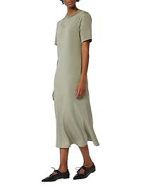 Crepe De Chine Dress