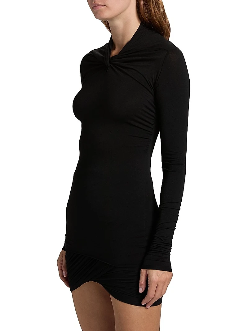 Kairo Stretch Knit Long-Sleeve Top