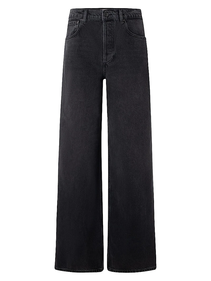The Jovi Retro Wide Leg High Rise Jeans