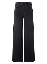 The Jovi Retro Wide Leg High Rise Jeans