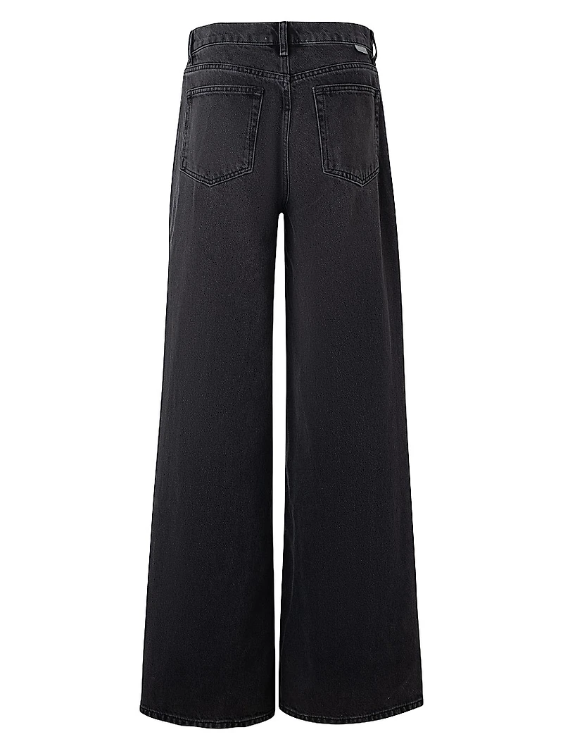 The Jovi Retro Wide Leg High Rise Jeans