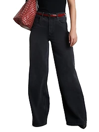 The Jovi Retro Wide Leg High Rise Jeans