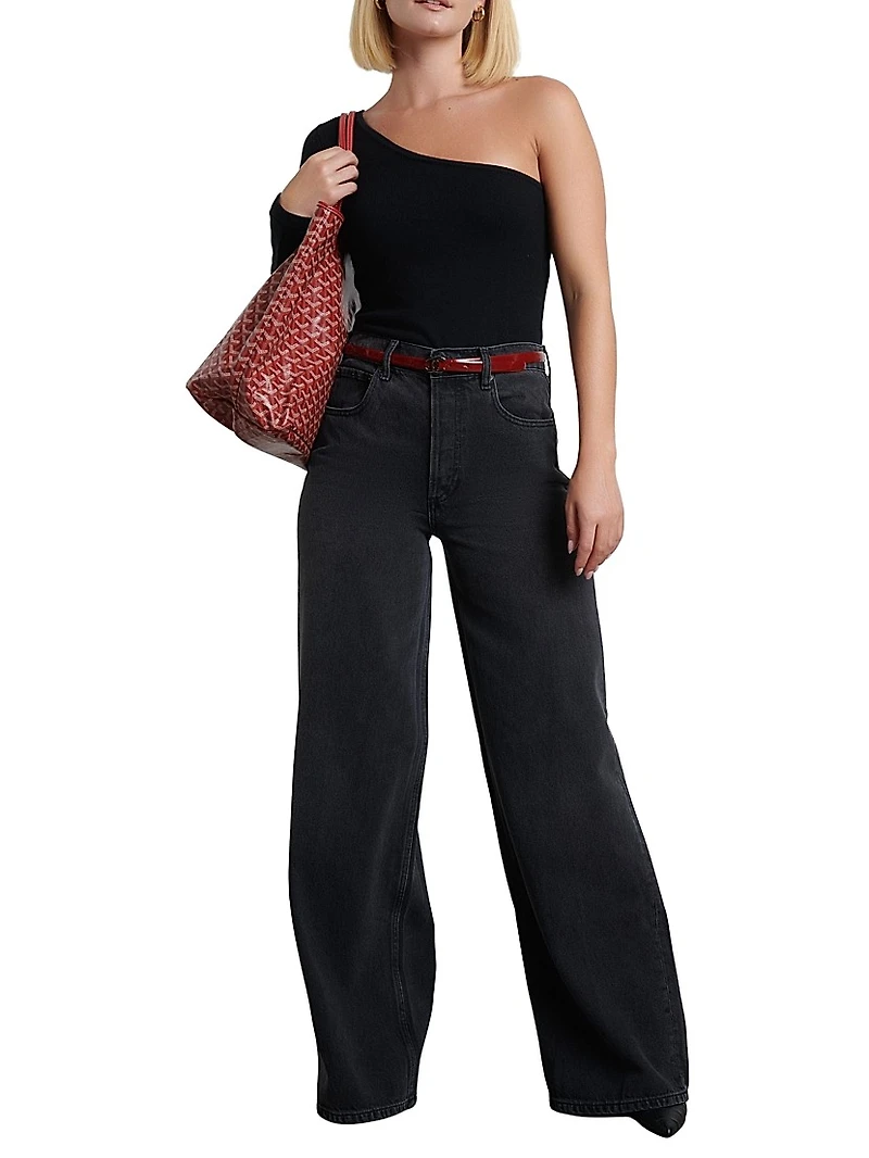 The Jovi Retro Wide Leg High Rise Jeans