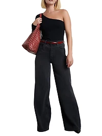 The Jovi Retro Wide Leg High Rise Jeans