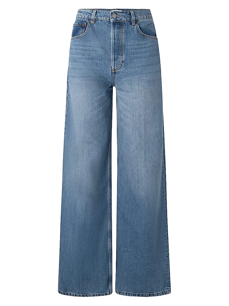 The Jovi Retro Wide Leg High Rise Jeans