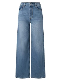 The Jovi Retro Wide Leg High Rise Jeans