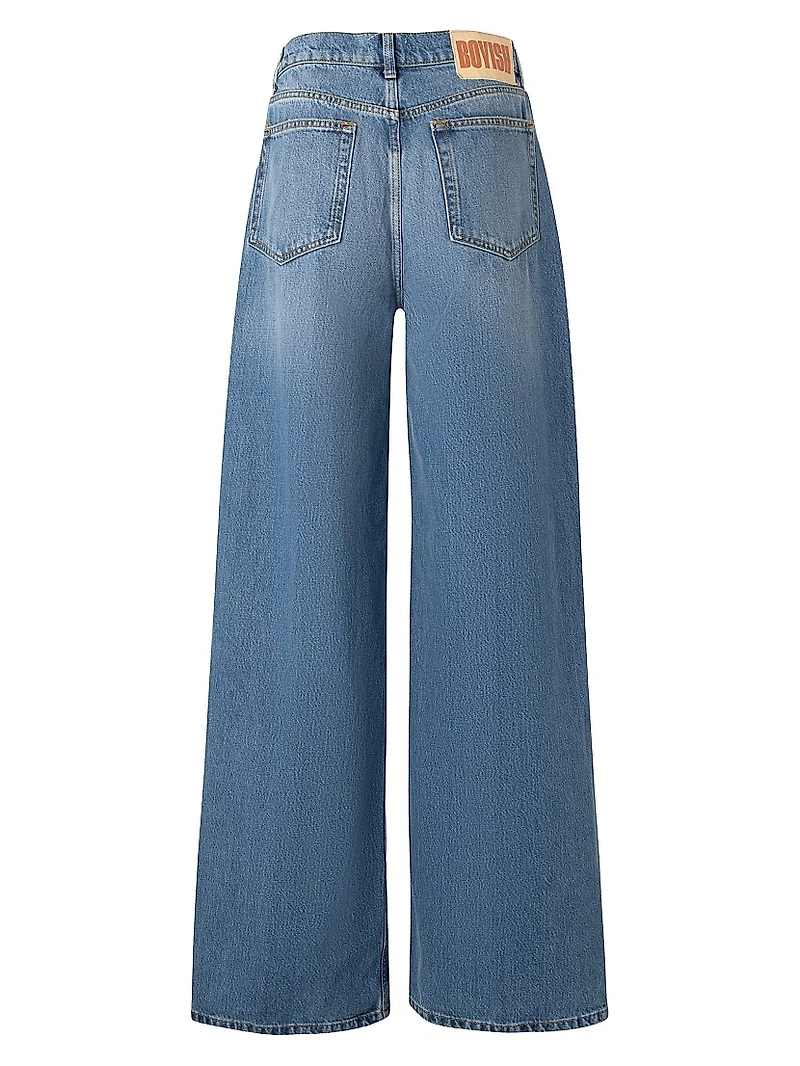 The Jovi Retro Wide Leg High Rise Jeans