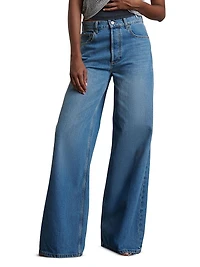 The Jovi Retro Wide Leg High Rise Jeans