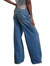 The Jovi Retro Wide Leg High Rise Jeans