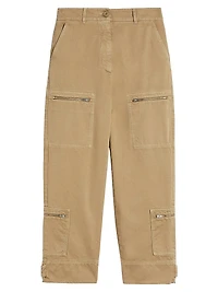 Cotton Satin Trousers