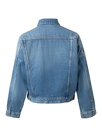 The Ryder Retro Oversized Denim Jacket