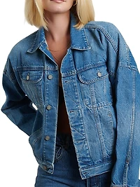 The Ryder Retro Oversized Denim Jacket