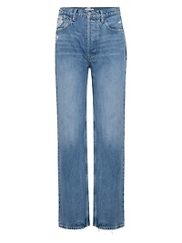 The Ziggy Straight Leg High Rise Jeans