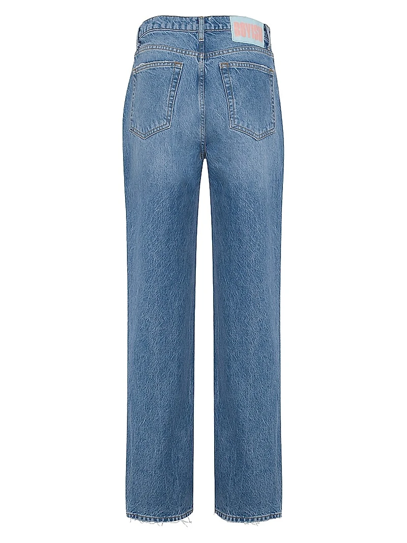 The Ziggy Straight Leg High Rise Jeans