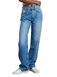 The Ziggy Straight Leg High Rise Jeans