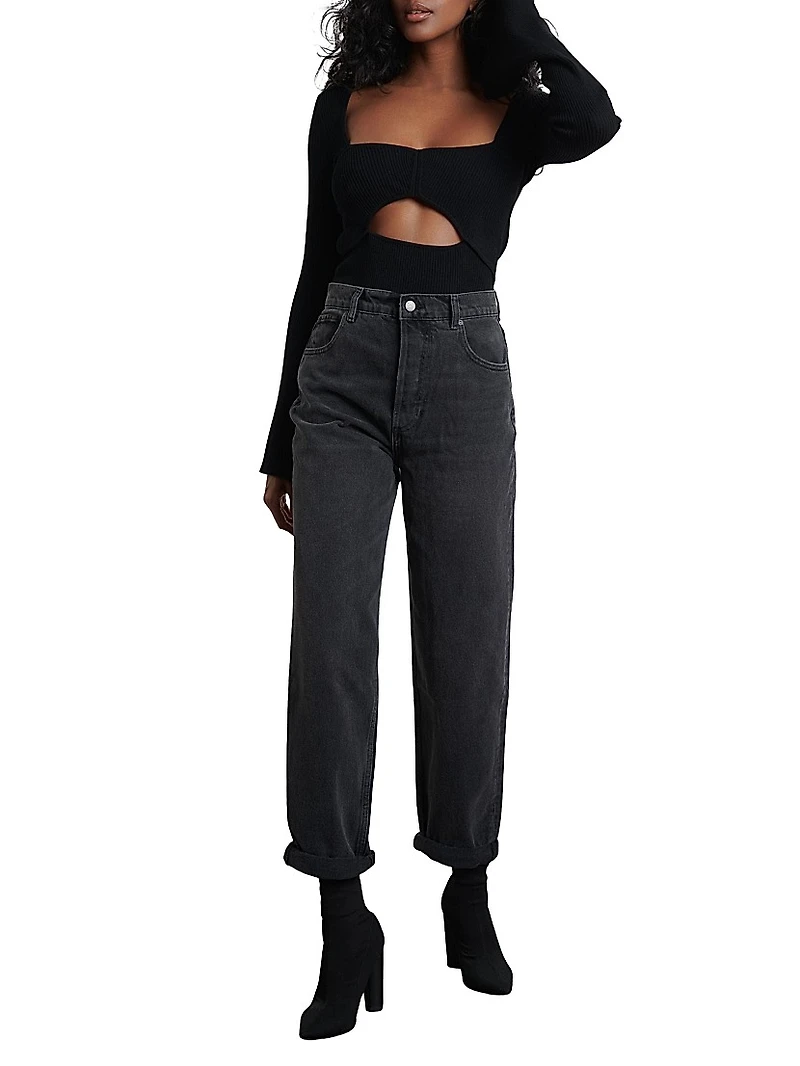 The Toby Classic Tapered Boyfriend Jeans