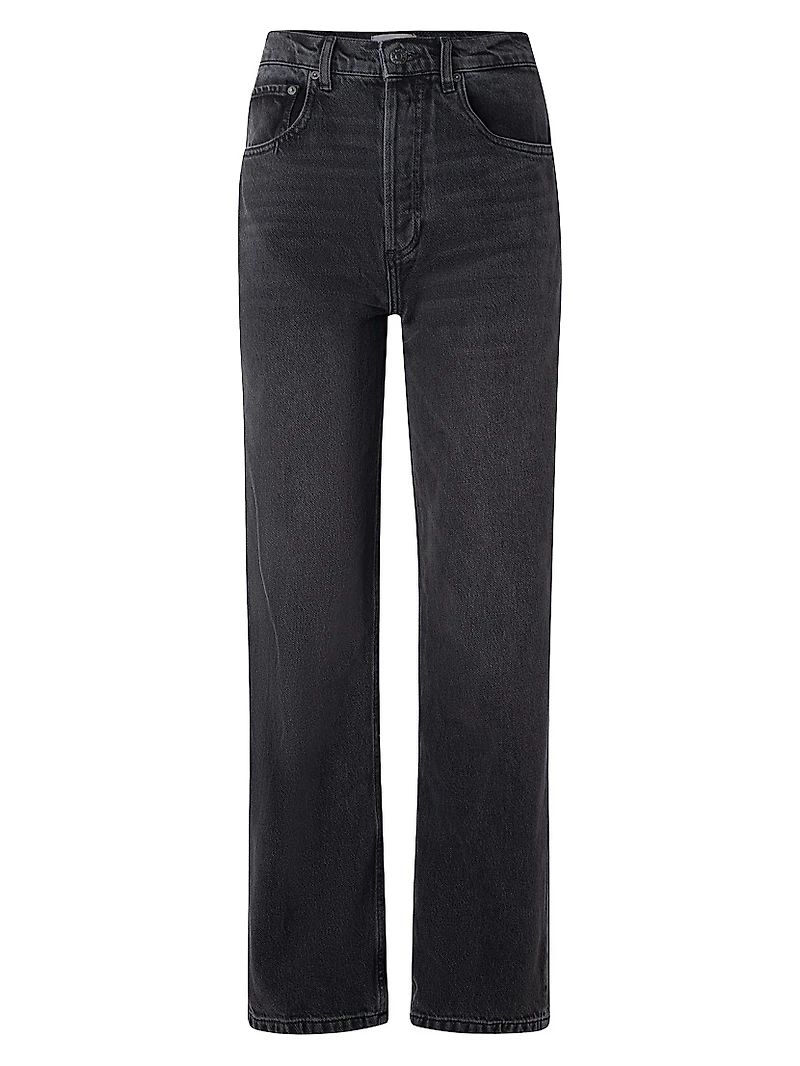 The Ziggy Straight Leg High Rise Jeans