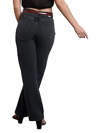 The Ziggy Straight Leg High Rise Jeans
