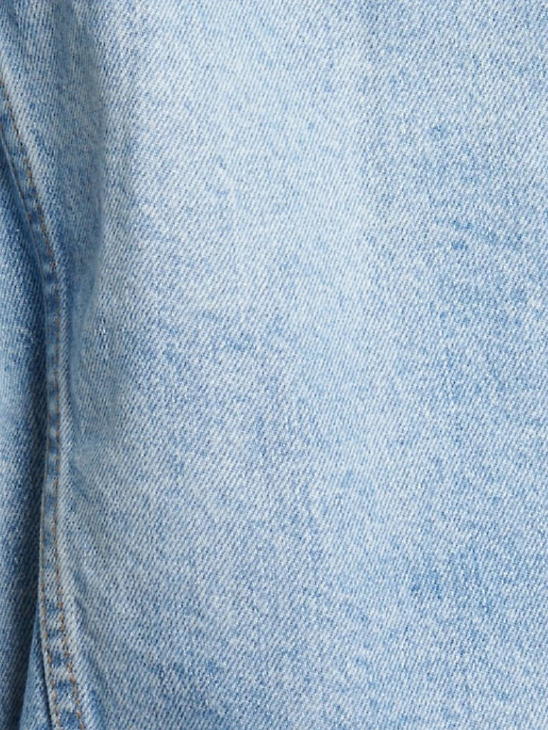The Harvey Oversized Cutoff Denim Jacket