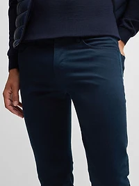 Delaware Slim-Fit Trousers Brushed Satin