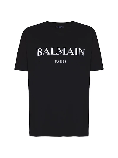 Logo Cotton Jersey Crewneck T-Shirt