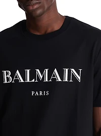 Logo Cotton Jersey Crewneck T-Shirt