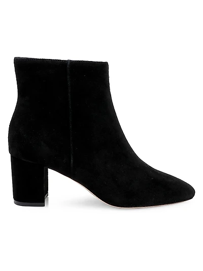 Melanie 65MM Suede Ankle Booties