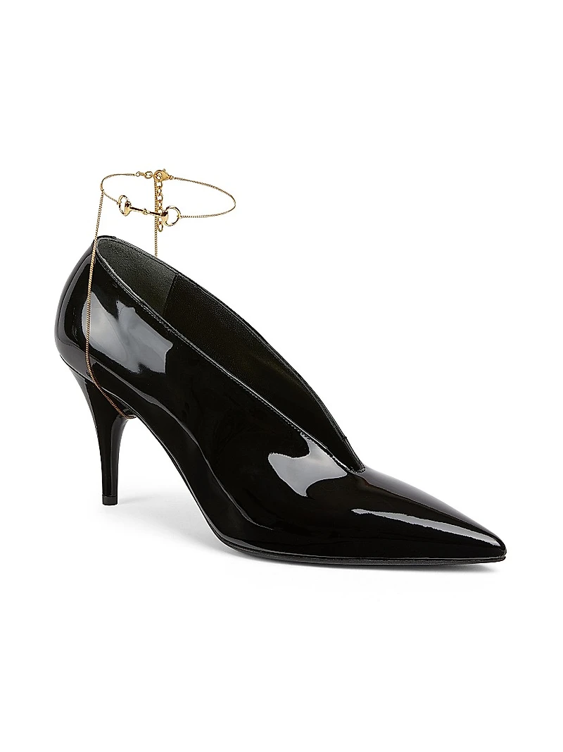 Musa 85MM Patent Leather Pumps
