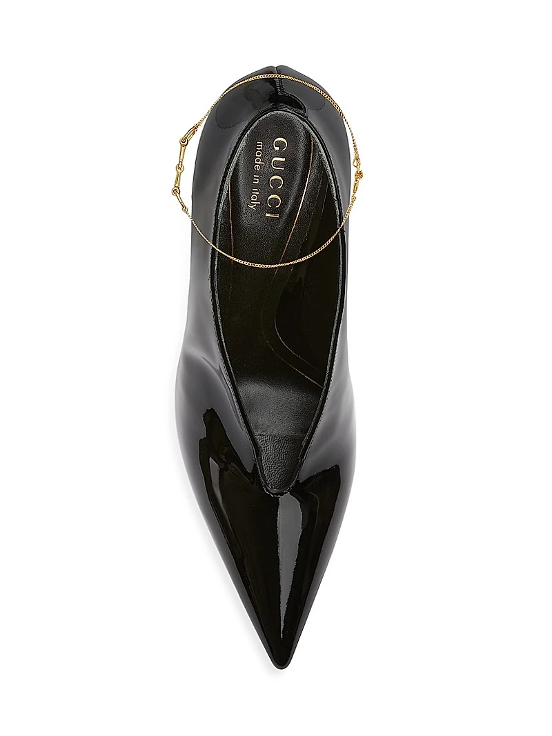 Musa 85MM Patent Leather Pumps