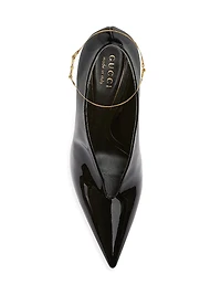 Musa 85MM Patent Leather Pumps