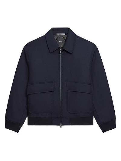 Modern Aviator Wool Jacket