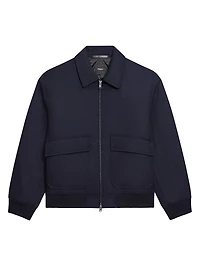Modern Aviator Wool Jacket