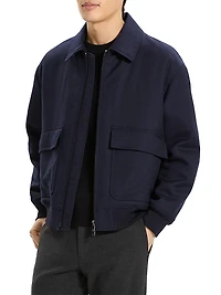 Modern Aviator Wool Jacket