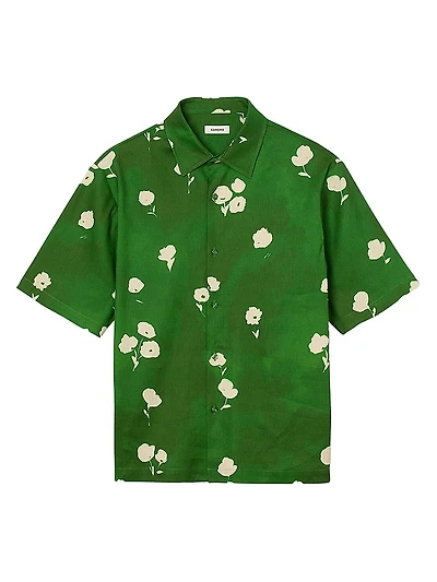 Floral Motif Shirt