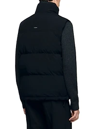 Sleeveless Technical Puffer Jacket