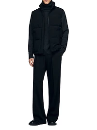 Sleeveless Technical Puffer Jacket