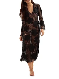 Ibiza Crochet-Knit Cover Up