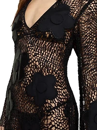 Ibiza Crochet-Knit Cover Up